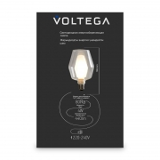 Лампа светодиодная филаментная Loft 271 G1254Вт 2700К E27 DIM Voltega 8547 8547