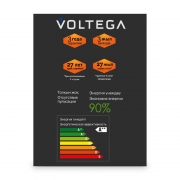 Лампа светодиодная филаментная Loft 271 G125FCE 4Вт 1800К E27 Voltega 8545 8545