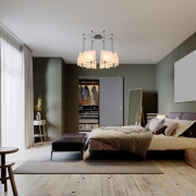 Светильник подвесной Bricola 8х40Вт E14 IP20 Freya FR5511PL-08B FR5511PL-08B