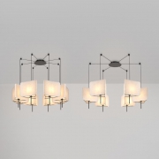 Светильник подвесной Bricola 8х40Вт E14 IP20 Freya FR5511PL-08B FR5511PL-08B