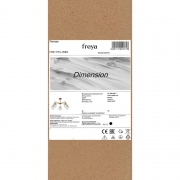 Люстра Dimension Е14х5 60Вт IP20 Freya FR5177PL-05BS FR5177PL-05BS