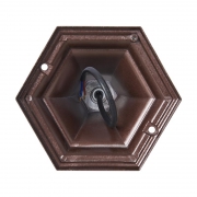 Светильник Mifi 1х40Вт E27 IP44 ландшафтный Voltega VGL7211FL-01BR VGL7211FL-01BR