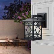 Светильник Domi 1х40Вт E27 IP44 бра настен. Voltega VGL7219WL-01B7 VGL7219WL-01B7