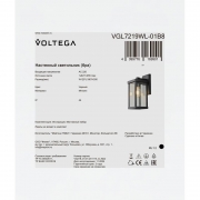 Светильник Domi 1х40Вт E27 IP44 бра настен. Voltega VGL7219WL-01B8 VGL7219WL-01B8