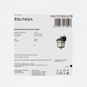 Светильник Noon 1х40Вт E27 IP44 бра настен. Voltega VGL7213WL-01B VGL7213WL-01B