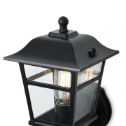 Светильник Noon 1х40Вт E27 IP44 бра настен. Voltega VGL7213WL-01B1 VGL7213WL-01B1