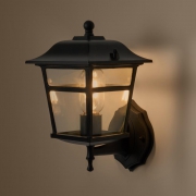 Светильник Noon 1х40Вт E27 IP44 бра настен. Voltega VGL7213WL-01B1 VGL7213WL-01B1