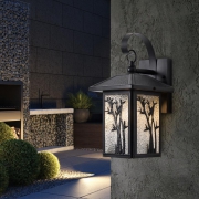 Светильник Saga 1х40Вт E27 IP44 бра настен. Voltega VGL7218WL-01B VGL7218WL-01B