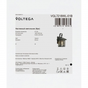 Светильник Saga 1х40Вт E27 IP44 бра настен. Voltega VGL7218WL-01B VGL7218WL-01B