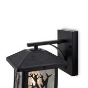 Светильник Saga 1х40Вт E27 IP44 бра настен. Voltega VGL7218WL-01B1 VGL7218WL-01B1