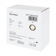 Спот Zoro GX53х1 15Вт IP20 Voltega VGL7134DLB-01B VGL7134DLB-01B