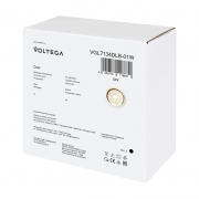 Спот Zoro GX53х1 15Вт IP20 Voltega VGL7134DLB-01W VGL7134DLB-01W