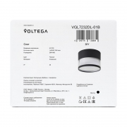 Спот 232 GX53х1 15Вт IP20 Voltega VGL7232DL-01B VGL7232DL-01B