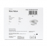 Спот 233 GU10х1 10Вт IP20 Voltega VGL7233DLB-01W VGL7233DLB-01W