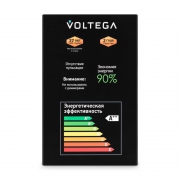 Лампа светодиодная Loft Led G95 3Вт 3000К E27 Voltega 8521 8521
