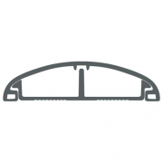 Кабель-канал 50х12 L2000 напольный сер. RAL 7046 ЭРА Б0064436 Б0064436