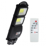 Светильник 40Вт 5000К IP65 750лм консольный на солнечной батарее COB с датчиком движения ПДУ Эра Б0046793 Б0046793