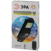 Светильник 20Вт 5000К IP65 400лм консольный на солнечной батарее SMD с датчиком движения ПДУ Эра Б0046797 Б0046797