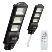 Светильник 60Вт 5000К IP65 700лм консольный на солнечной батарее SMD с кронштейном с датчиком движения ПДУ Эра Б0046802 Б0046802