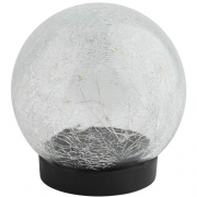 Светильник садовый ERASF012-24 Шар на солнечной батарее 15 LED 15см Эра Б0044232 Б0044232