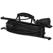 Удлинитель силовой GREEN LINE FR-10-20m Greenline на рамке 1 розетка без заземления 20м ПВС 2х1кв.мм Эра Б0065147 Б0065147