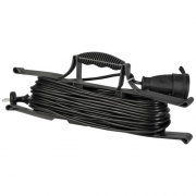 Удлинитель силовой GREEN LINE FR-6-20m Greenline на рамке 1 розетка без заземления 20м ПВС 2х0.75кв.мм Эра Б0065100 Б0065100