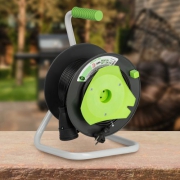 Удлинитель на пластик. катушке 1х30м без заземл. GAZ-2x0.75-30m Greenline ПВС 2х0.75 Эра Б0065111 Б0065111