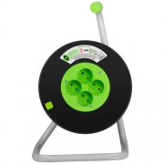 Удлинитель на пластик. катушке 4х30м без заземл. KAT-2x1.5-30m Greenline ПВС 2х1.5 Эра Б0065083 Б0065083