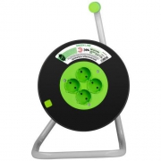 Удлинитель на пластик. катушке 4х40м без заземл. KAT-2x1.5-40m Greenline ПВС 2х1.5 Эра Б0065088 Б0065088