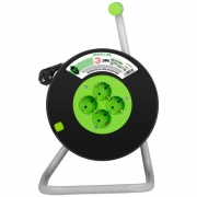 Удлинитель на пластик. катушке 4х30м с заземл. KAT-3x1.5-30m Greenline ПВС 3х1.5 Эра Б0065110 Б0065110