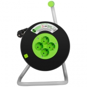 Удлинитель на пластик. катушке 4х50м с заземл. KAT-3x1.5-50m Greenline ПВС 3х1.5 Эра Б0065107 Б0065107