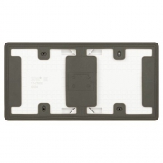 Блок розетка с выключателем Эксперт 11-7502-01 двойн. IP55 16A(10AX)-250В ОУ белый Эра Б0063270 Б0063270