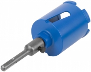 Коронка кольцевая по бетону алмазная безударная в сборе SDS-PLUS 5 зубьев 68мм MOS 33472М 33472М