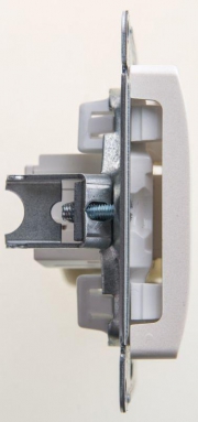 Розетка компьютерная 1-м Glossa RJ45 кат.5E механизм перламутр. SE GSL000681K GSL000681K