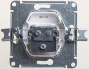 Розетка телевизионная одиночная TV 1-м СП Glossa 1дБ механизм перламутр SE GSL000691 GSL000691