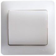 Выключатель 1-кл. СП Glossa 10А IP20 (сх. 1) 10AX в сборе перламутр. SE GSL000612 GSL000612