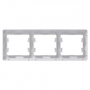 Рамка 3-м Glossa горизонт. перламутр SE GSL000603 GSL000603