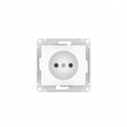 Розетка Glossa 16А без заземл. быстрозажим. клем. механизм бел. SE GSL000141S GSL000141S