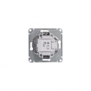 Выключатель 1-кл. СП Glossa 10А IP20 (сх. 1а) 10AX с подсветкой механизм бел. SE GSL000113 GSL000113