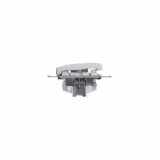 Кнопка нажимная 1-кл. СП Glossa 10А IP20 (сх. 1) 10AX механизм бел. SE GSL000115 GSL000115