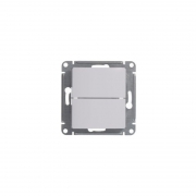 Выключатель 2-кл. СП Glossa 10А IP20 (сх. 5) 10AX механизм бел. SE GSL000151 GSL000151