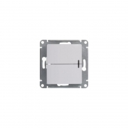 Выключатель 2-кл. СП Glossa 10А IP20 (сх. 5а) 10AX с подсветкой механизм бел. SE GSL000153 GSL000153