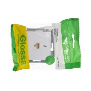 Розетка телефонная 1-м СП Glossa RJ11 механизм бел. SE GSL000181T GSL000181T