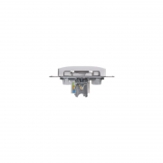 Розетка телефонная 1-м СП Glossa RJ11 механизм бел. SE GSL000181T GSL000181T