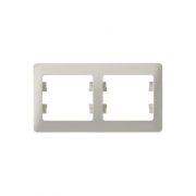 Рамка 2-м Glossa горизонт. беж. SE GSL000202 GSL000202