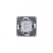 Выключатель 3-кл. СП Glossa 10А IP20 (сх. 1+1+1) 10AX механизм антрацит SE GSL000731 GSL000731