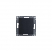 Переключатель проходной 1-кл. СП Glossa 10А IP20 (сх. 6а) 10AX механизм антрацит SE GSL000761 GSL000761