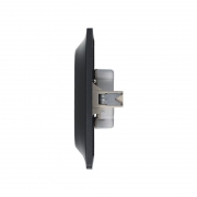 Розетка 2-м СП Glossa 16А IP20 без заземл. в сборе антрацит SE GSL000720 GSL000720