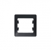 Рамка 1-м Glossa антрацит SE GSL000701 GSL000701