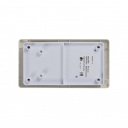 Блок комбинированный Glossa (розетка + 2-кл. выкл.) беж. SE GSL000272 GSL000272